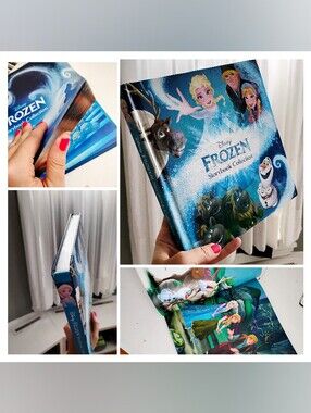 NWT Collector's Edition Frozen Frosted Glitter Story Collection Book